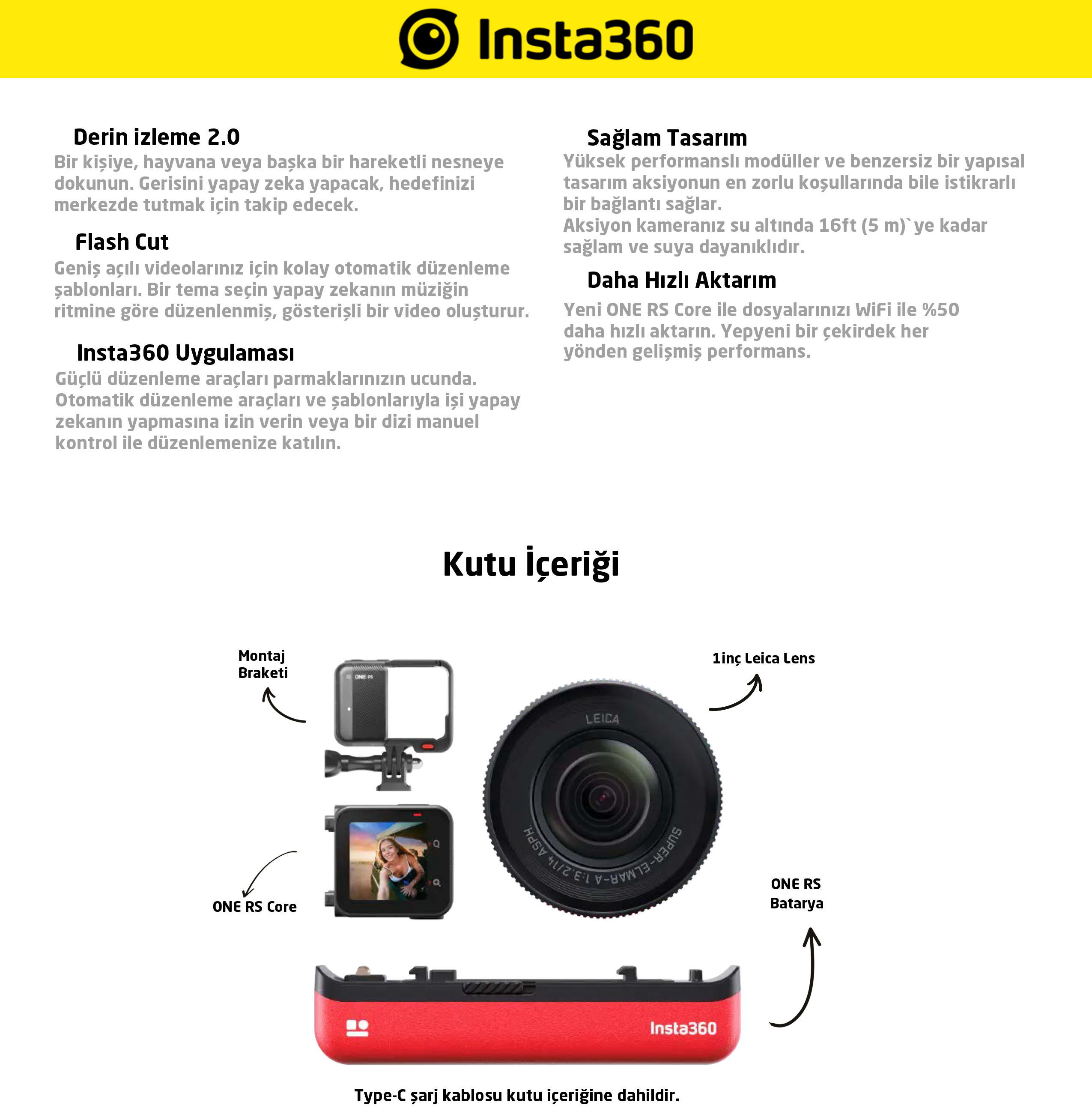 Insta360 ONE RS 1-Inch Edition